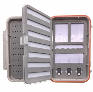 Angler's Accessories Midge Threader Fly Box